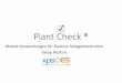 Mobile Smartphone Plant Check for your Industry - the Presentation for our GERMAN speaking Network