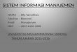 Sistem informasi manajemen (jilly tamahiwu)