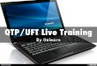QTP/UFT Live Training,  HP Quality Center Training Video Tutorials, QTP Online Training Video Tutorials
