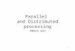 PMSCS 657_Parallel and Distributed processing