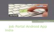 Job portal android app india