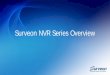 Surveon NVR Series Overview