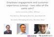 Questback "Employee engagement and customer experience surveys – two sides of the same coin?"