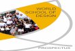 World School Of Design Prospectus 2017