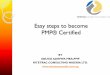 Easy steps to become pmp certified