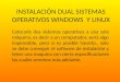 Instalación dual windows linux