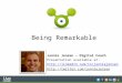 Live+Social - Being Remarkable - the key to social business success