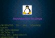 Introduction 2 linux