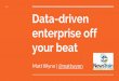 Data-Driven Enterprise off Your Beat - Matt Wynn - Lincoln, Nebraska, NewsTrain - April 9, 2016