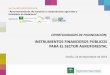Taller: "Oportunidades de financiación: Instrumentos financieros públicos para el sector agroforestal", por Juan Antonio Delgado - Agencia IDEA