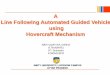 (Powerpoint presentation)line following automated guided vehicle using hovercraft mechanism
