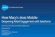 How Macy's does Mobile: Deepening Retail Engagement with Salesforce