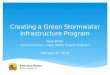 Creating a green infastructure  program