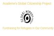 Fundraising for Refugees in Our Community - Academe of the Oaks