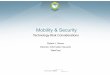 Mobility & Security Technology Risk Considerations