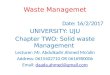 daada Chapter two waste managemet