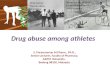 Drug abuse among athletes