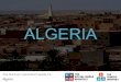 The Startup's Quickstart Guide To: Algeria
