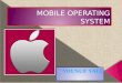 Ix mobile operating system