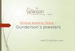 Online jewelry store -  Gundersons Jewelers