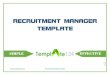 Recruitment Manager System {Overview}