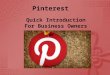 A Quick Introduction To Pinterest