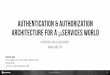Munich CF Meet up: Authentication and Authorization for a microservices World