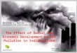 the effect of social and economic development on air pollution in indian cities