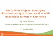 MICCA Pilot Projects: Identifying climate-smart agriculture practices with smallholder farmers in East Africa