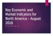 North American Market Trends for August 2016