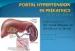 Portal hypertension paediatrics