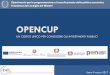 PON Governance - Progetto DIPE Portale OpenCUP