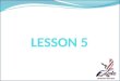 Ywc 1 lesson 5