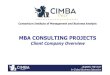 CIMBA MBA Consulting Projects