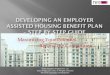 Employer Housing assistance plans for corporate employees