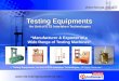 Universal Tensile Tester by Testing Equipments Kolkata