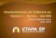Introduccion a mantenimiento software iSeries