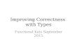 Improving Correctness with Types Kats Conf