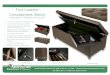 506 Fine Leather Concealment Bench