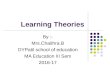 Learning theories-DY PATIL SCHOOL OF EDUCATION