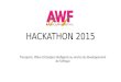Taxi Gold par Hackathon collectif Africa Web Festival 2015