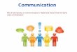 Communication week 3 2015