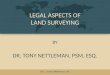 Legal Aspects of Land Surveying CEU/PDH