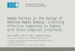 Human Factors in the Design of Emotion-Aware Gaming