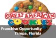Great American Cookies Franchise Opportunity Available in Tampa, Florida!