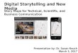 Lecture: Digital Storytelling and New Media Design
