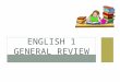 English 1 general review