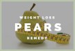 Health and Weight Loss Benefits of Pears