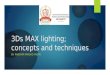 3Ds Max lighting