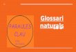 Glossari naturals